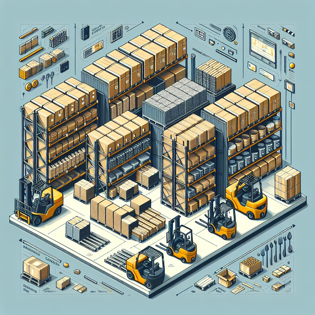 Jakie są zasady przechowywania produktów sypkich w magazynie?