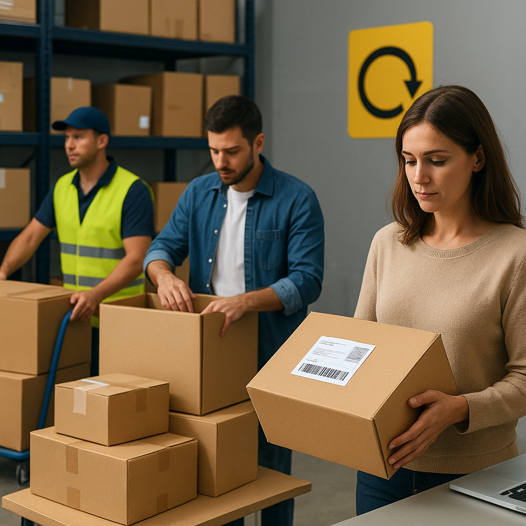 Jak wygląda logistyka zwrotów (reverse logistics) w e-commerce