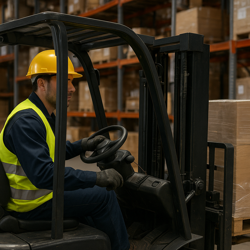 Jak wygląda praca operatora wózka widłowego