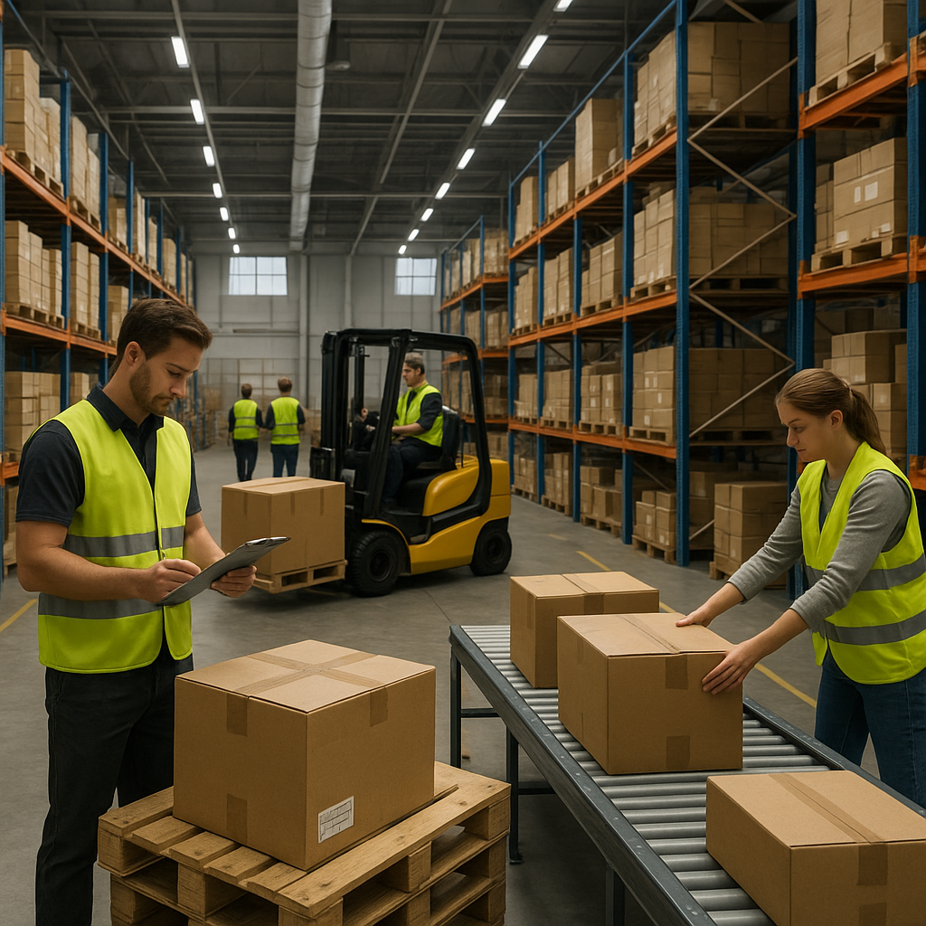 Jak działa nowoczesny magazyn – od przyjęcia towaru po wysyłkę