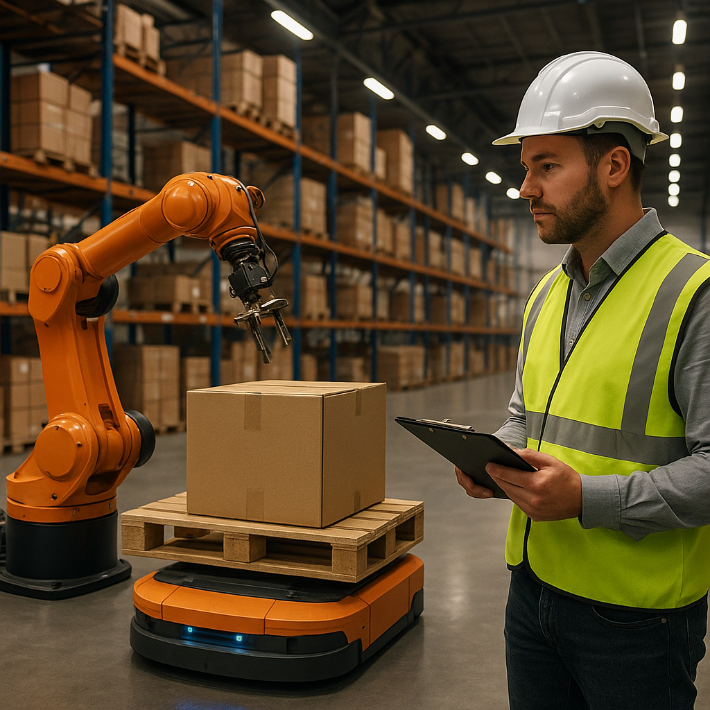 Jak automatyzacja wpływa na bezpieczeństwo w magazynach