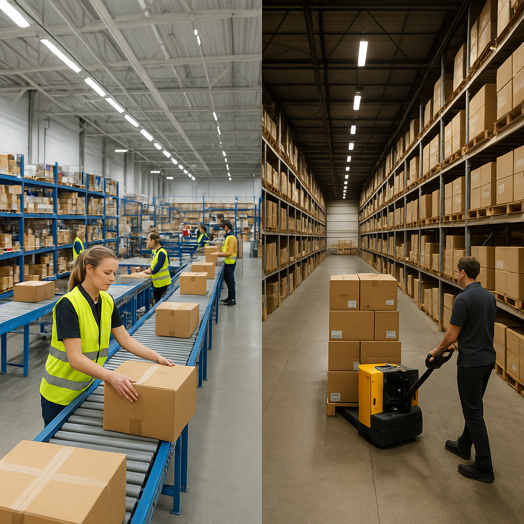 Jak działa fulfillment center i czym różni się od klasycznego magazynu