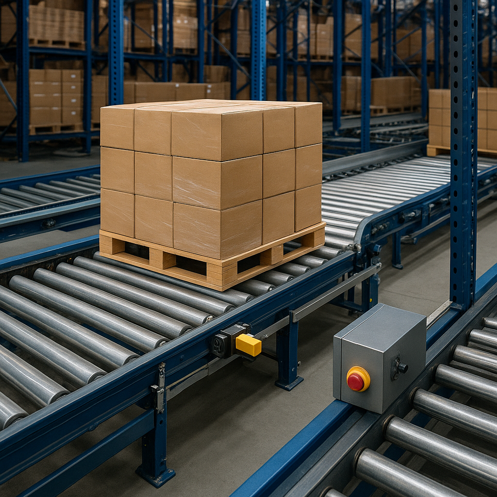 Jak działa system zarządzania przepływem palet