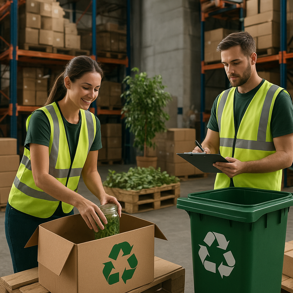 Jak magazyny wdrażają rozwiązania proekologiczne i zero waste