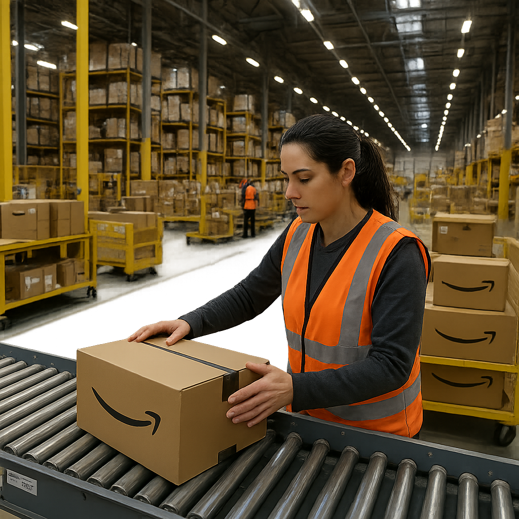 Jak wygląda logistyka magazynowa w Amazonie