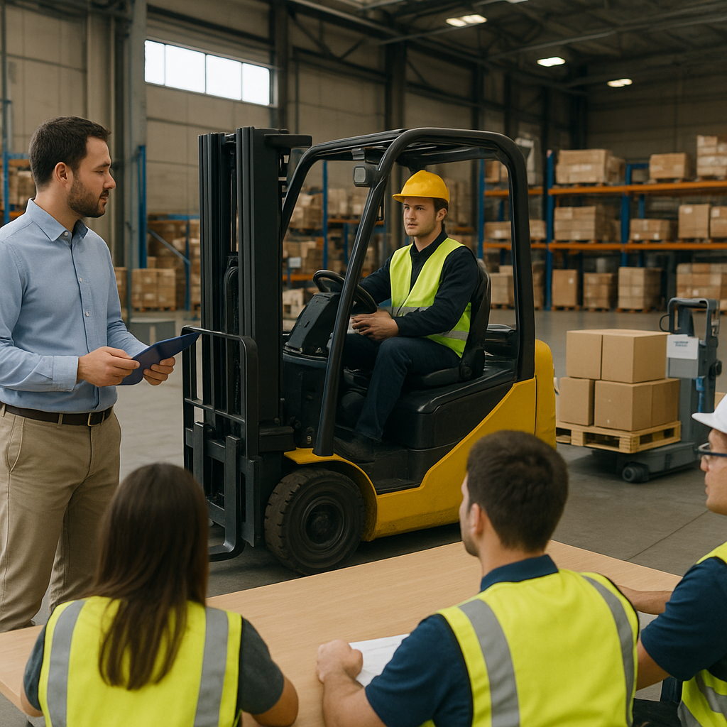 Jak szkolić operatorów wózków widłowych i automatyków magazynowych