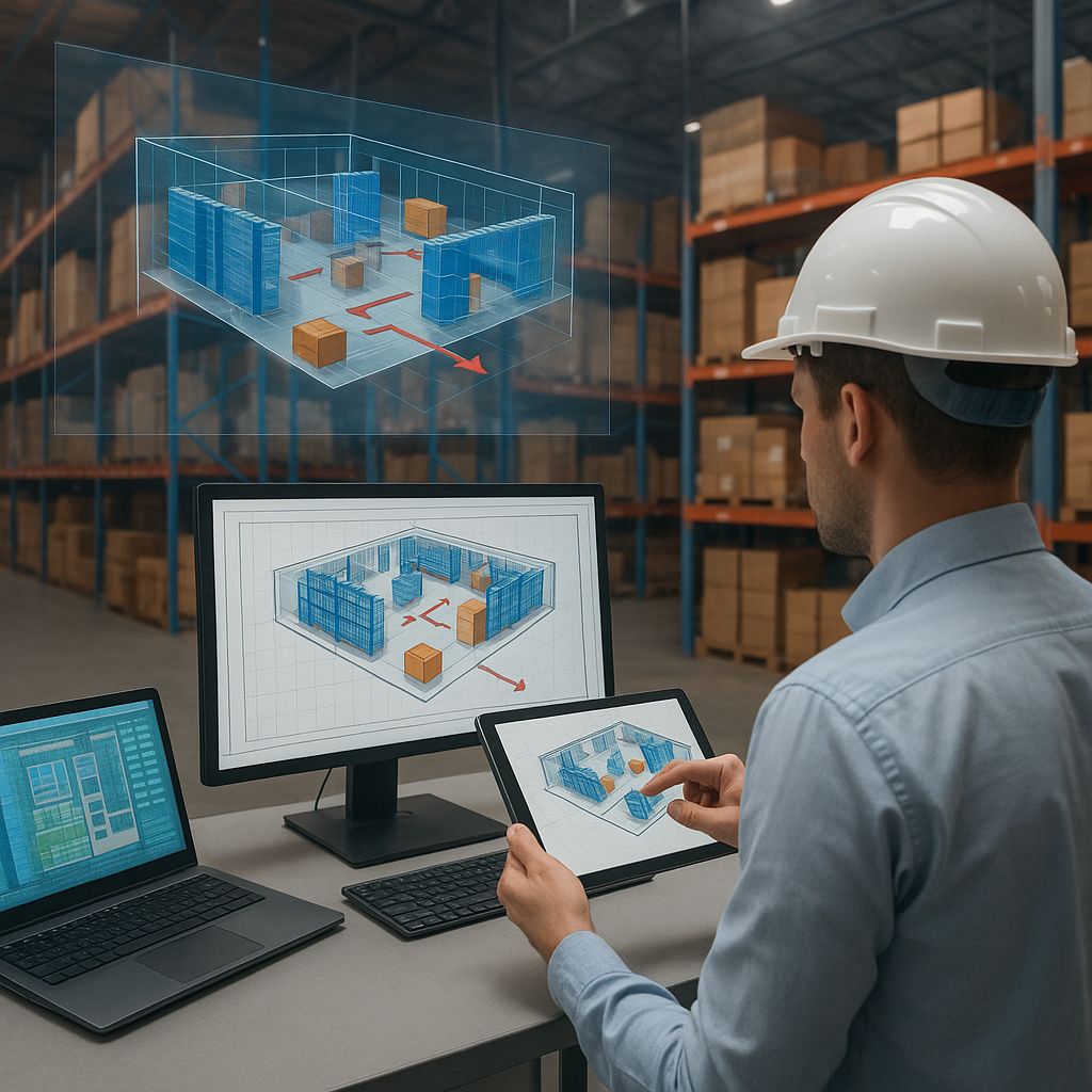 Jakie technologie pomagają w planowaniu magazynowej przestrzeni