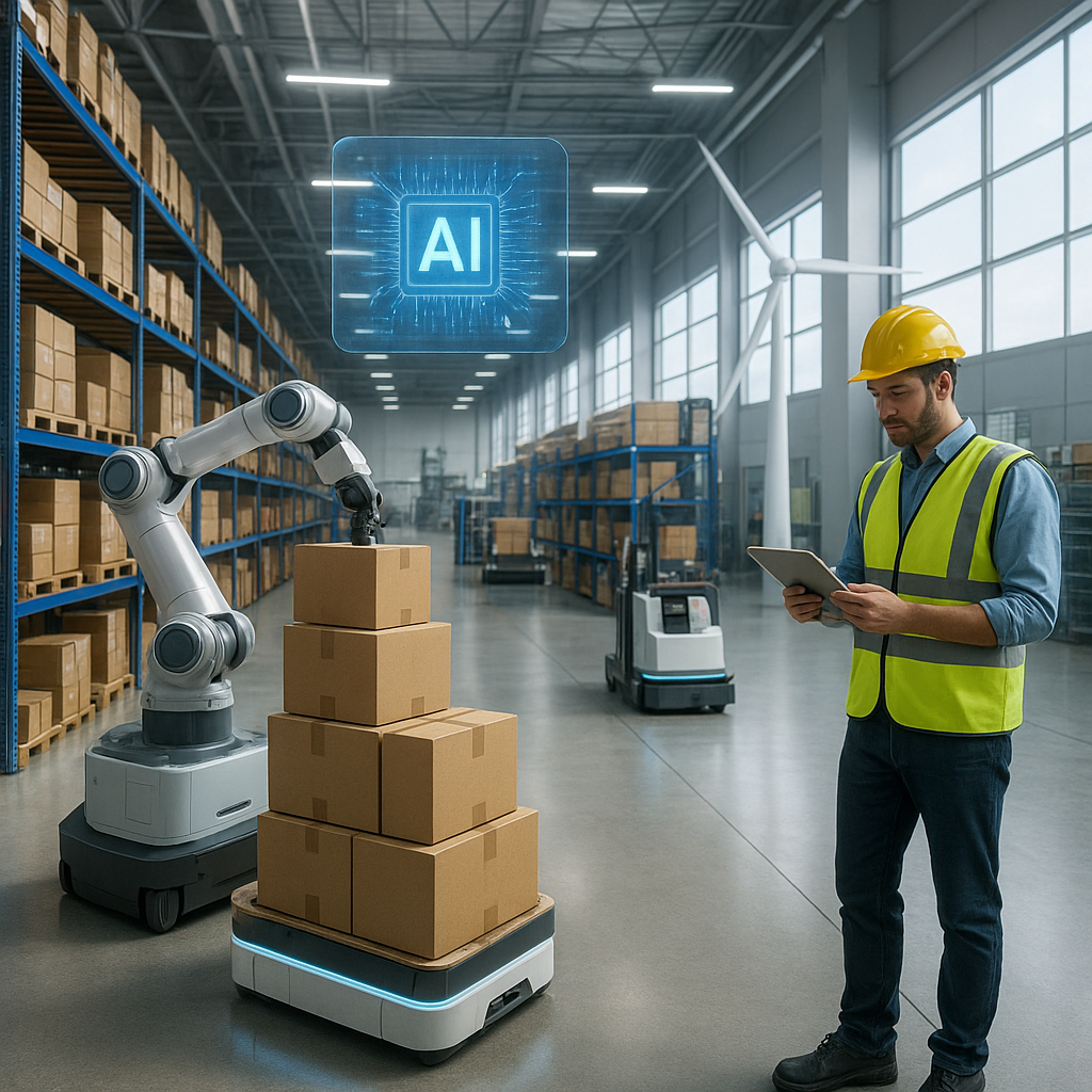 Jak będzie wyglądał magazyn przyszłości – automatyzacja, AI i zeroemisyjność