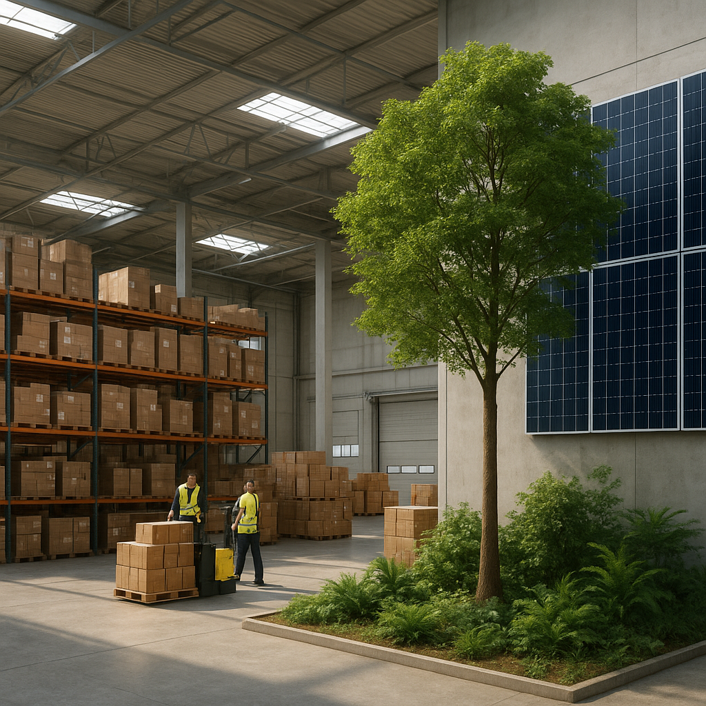 Jak projektować magazyny zgodnie z zasadami zrównoważonego rozwoju